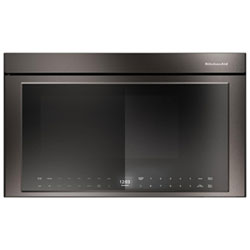 KitchenAid Over-The-Range Microwave (YKMMF730PBE) - 1.1 Cu. Ft. - Black Ore
