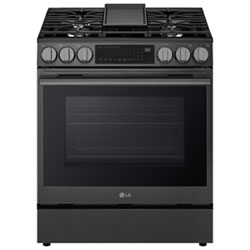 LG 30" 6.3 Cu. Ft. True Convection 5-Burner Slide-In Gas Range (LSGL6335X) - Stainless Steel