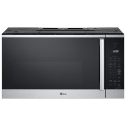 LG ThinQ Over-The-Range Microwave - 1.8 Cu. Ft. - Stainless Steel