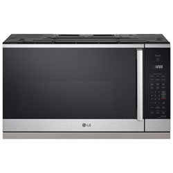 LG ThinQ Over-The-Range Microwave - 2.1 Cu. Ft. - Stainless Steel