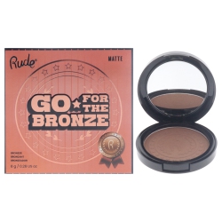 RUDE COSMETICS Go for The Bronze - Non Precious Metal By for Women - 0.28 OZ Bronzer