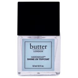 BUTTER LONDON Hardwear Shine Uv Topcoat By for Women - 0.2 OZ Nail Treatment