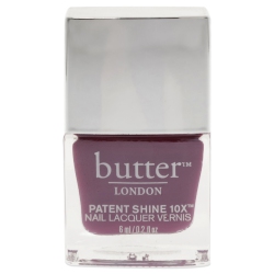 BUTTER LONDON Patent Shine 10X Nail Lacquer - Broody By for Women - 0.2 OZ Nail Polish