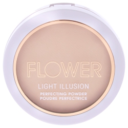 FLOWER BEAUTY Light Illusion Perfecting Powder - L4-M1 By for Women - 0.28 OZ Powder In Beige