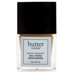 BUTTER LONDON Sheer Wisdom Nail Tinted Moisturizer - Medium By for Women - 0.2 Nail Polish