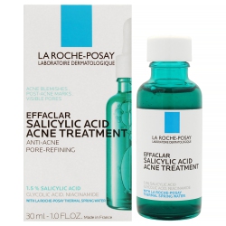 Effaclar Salicylic Acid Acne Treatment by La Roche-Posay for Unisex - 1 oz Serum