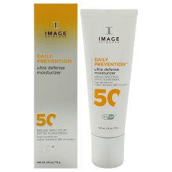 IMAGE Daily Prevention Ultra Defense Moisturizer Spf 50 By for Unisex - 2.6 OZ Sunscreen