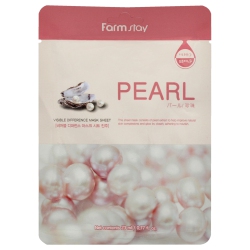 FARMSTAY Visible Different Mask Sheet Pearl By for Women - 1 PC Mask
