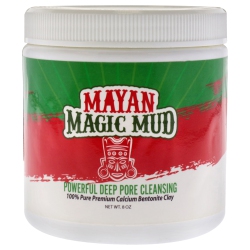 MAYAN MAGIC MUD Powerful Deep Pore Cleansing Calcium Bentonite Clay By for Unisex - 8 OZ Cleanser