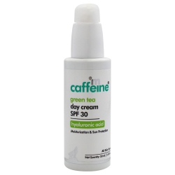 MCAFFEINE Tea Day Cream Hyaluronic Acid Spf 30 By for Unisex - 1.69 OZ Cream In Green