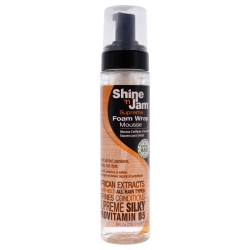 AMPRO Shine-N-Jam Supreme Foam Wrap Mousse By for Women - 8 OZ Mousse