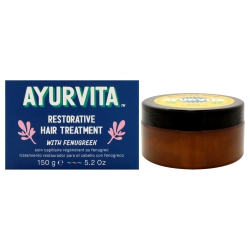 AYURVITA Restorative Hair Treatment With Fenugreek By for Unisex - 5.2 OZ Treatment