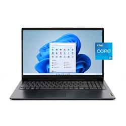 LENOVO Ideapad 1I 15.6" Fhd Laptop (Intel Core I5-1235U, 8GB Ram, 256GB SSD, Windows 11 S Mode) - Abyss (82Qd00Gnus) In Blue