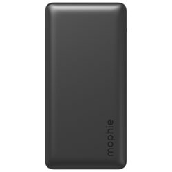 mophie Power Boost 20000 mAh Dual USB-A/USB-C Power Bank - Black