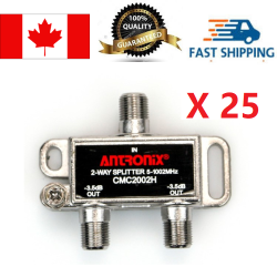 ANTRONIX 2-Way Splitter, Cmc2002H, 25 PCs