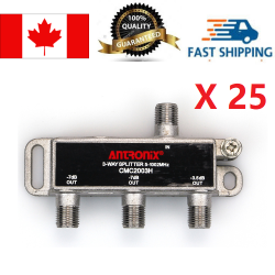 ANTRONIX 3-Way Splitter, Cmc2003H 25PCs