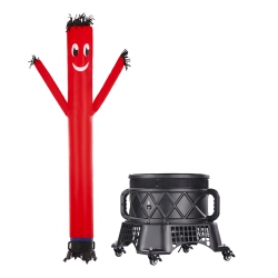 VEVOR 20 Ft Tall Inflatable Tube Man Set, Wacky Waving Inflatable Dancing Tube Guy \w 1 HP Blower, Pp Shell Ipx3 Waterproof Blower Fan, for Outdoor