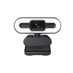 THE WAY 4K High-Definition Computer Camera, Network USB Camera, 1080P Online Class Live Broadcast, Adjustable 3 Colors Of Fill Light And Auto Focus