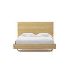 VALENCIA Fiona Wood Queen Size Bed Frame, Natural