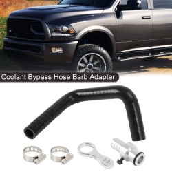 TOPTENG Coolant Bypass Hose Barb Adapter for Dodge Ram 6.7L Cummins 2009-2019