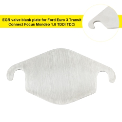 TOPTENG Egr Valve Blank Plate for Ford Euro 3 Transit Connect Focus Mondeo 1.8 Tddi Tdci