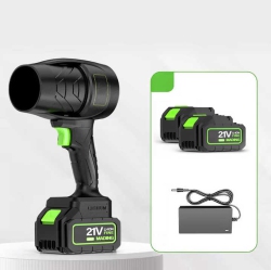 THE WAY Cordless Leaf Blower, Lightweight Handheld Turbojet Blower, Stepless Speed Adjustment, \w 21V Battery And Charger, Storm Machine 5 Pieces 2