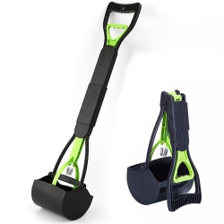 MYACUC Foldable Dog Poop Scoop, Portable Pet Poop Picker, Outdoor Animal Poop Cleaning Tool