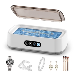 MYACUC Ultrasonic Jewelry Cleaner, 3 Modes With Digital Timer for Cleaning Jewelry, Glasses, Rings, Watch Straps