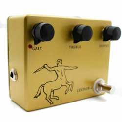 GREEN SCENIC Professional True Bypass Overdrive Effects Pedal | Full Metal Body | Three Knobs for Easy Control | Suitable for Multiple Instruments