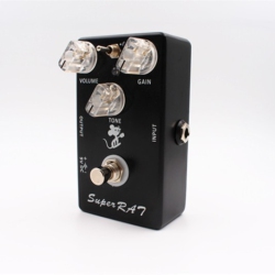 GREEN SCENIC Super Rat Three-Mode Distortion Effects Pedal | Classic Rat Upgrade | Distortion/excitation/preamplifier Three-In-One | Portable Design