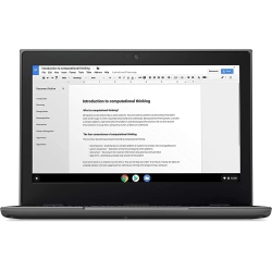 LENOVO Refurbished (Good) Chromebook 100E 2Nd Gen 11.6" HD Laptop (Intel Celeron N4020, 4GB Ram, 32GB Emmc, Chrome Os) - (81Ma000Tus, Refurbished)