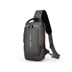 SNESH - Mini Crossbody Fanny Pack.running Sling Bag, Chest Travel Bag With Multiple Pockets, Water-Resistant, And Anti-Theft Lock