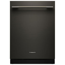 KitchenAid 24" 44dB Built-In Dishwasher w/ Stainless Steel Tub & Third Rack (KDTS424SPS) - Stainless