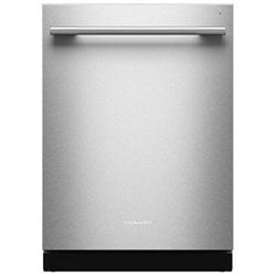 KitchenAid 24" 44dB Built-In Dishwasher w/ Stainless Steel Tub & Third Rack (KDTS424SPS) - Stainless