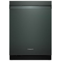 KitchenAid 24" 44dB Built-In Dishwasher w/ Stainless Steel Tub & Third Rack (KDPS624SPS) - Stainless