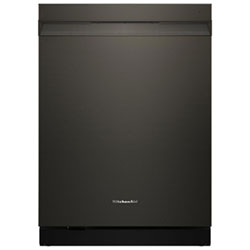 KitchenAid 24" 44dB Built-In Dishwasher w/ Stainless Steel Tub & Third Rack (KDPS624SPS) - Stainless