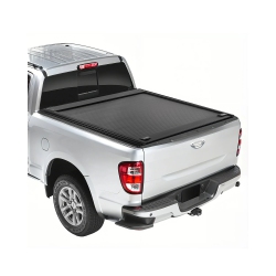 VEVOR 5.7Ft Retractable Tonneau Cover, Hard Retractable Tonneau Cover \w Built-In Drainage Pipe for 2009-2024 Dodge Ram 1500 Crew Cab, Hard Tonneau
