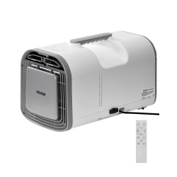 VEVOR 4250 Btu Portable Air Conditioner, 3-Speed Air Conditioning Unit \w 24H Timer, Air Portable Ac Adjustable From 16-32℃, Compatible \w Ac/dc