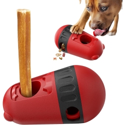 THE WAY Safety Device Adjustable Treat Dispensing Puzzle Toy Ball Food Dispenser Slow Feeding Bowl Puppy Enrichment Interactive Chase Training Toy