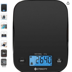 ETEKCITY Ek8060 Digital Kitchen Scale