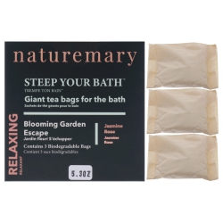 NATUREMARY Relaxing Steep Your Bath Blooming Garden Escape - Jasmine Rose By for Unisex - 5.30 OZ Bath Soak