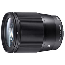 Sigma 16mm f/1.4 DC DN Contemporary Lens for Sony E-Mount