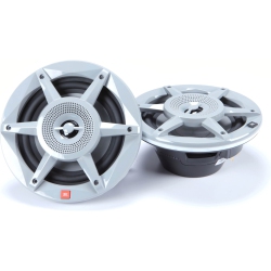 JBL Stadium Marine 62 6-1/2" 100W Rms 2-Way Marine Speakers With Built-In RGB Led Lights - In Gray