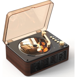 MYACUC Portable CD Player Bluetooth \w Speaker, Desktop CD Player for Home, Built-In Dual Stereo Speaker, Fm Radio, Repeat, Remote Control, Supports