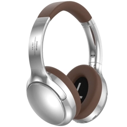 THE WAY Noise Cancelling Headphones Retro Metal Bluetooth Headphones 5.3 for Apple And Huawei Mobile Phones Comfortable Fit Earmuffs Suitable For
