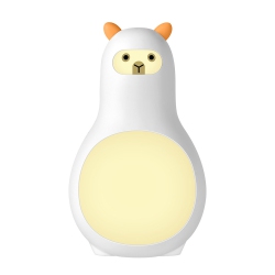 THE WAY Cute Pet Noise Sleep Instrument, Sleep Aid, Night Light, Smart Timing Noise Machine Independent Control Warm Light Night Light - In White