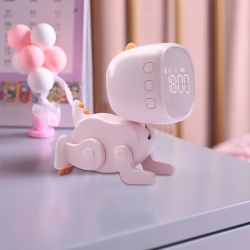 THE WAY New Variety Dinosaur Alarm Clock Cartoon Creative Led Alarm Clock Bedroom Led Cute Bedside Clock Ornaments Children's Sleep Training Wake-Up