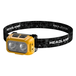 GREEN SCENIC Lightweight Headlamp, Super Bright Outdoor Night Hiking, Fishing And Cycling Light, Fast Charging, Portable And Lightweight Head-Mounted