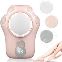 MYACUC Electric Foot Callus Remover, 3 Adjustable Speed, Electronic Foot File Pedicure Kits, Professional Feet Care for Hard Cracked Dry Skin, Gift For