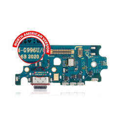 MS TECH Charging Port Board With Sim Card Reader Compatible for Samsung Galaxy S21 Plus (G996U) (Us Version) (Premium)